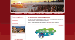 Desktop Screenshot of emberger-alm.info